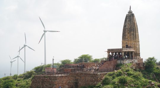 Harshanth temple view in sikar rajasthan india